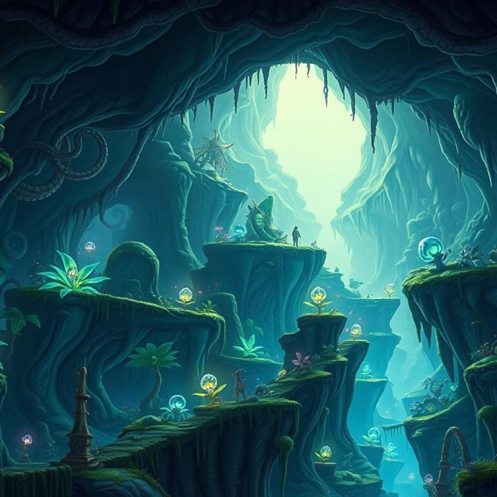Animal Well Metroidvania gameplay